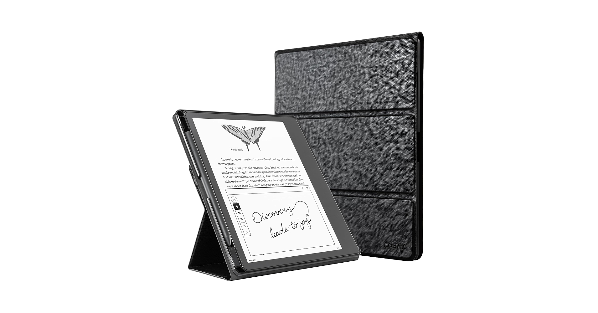 Amazon.com: CoBak Stand Case for Kindle Scribe - Premium Folio